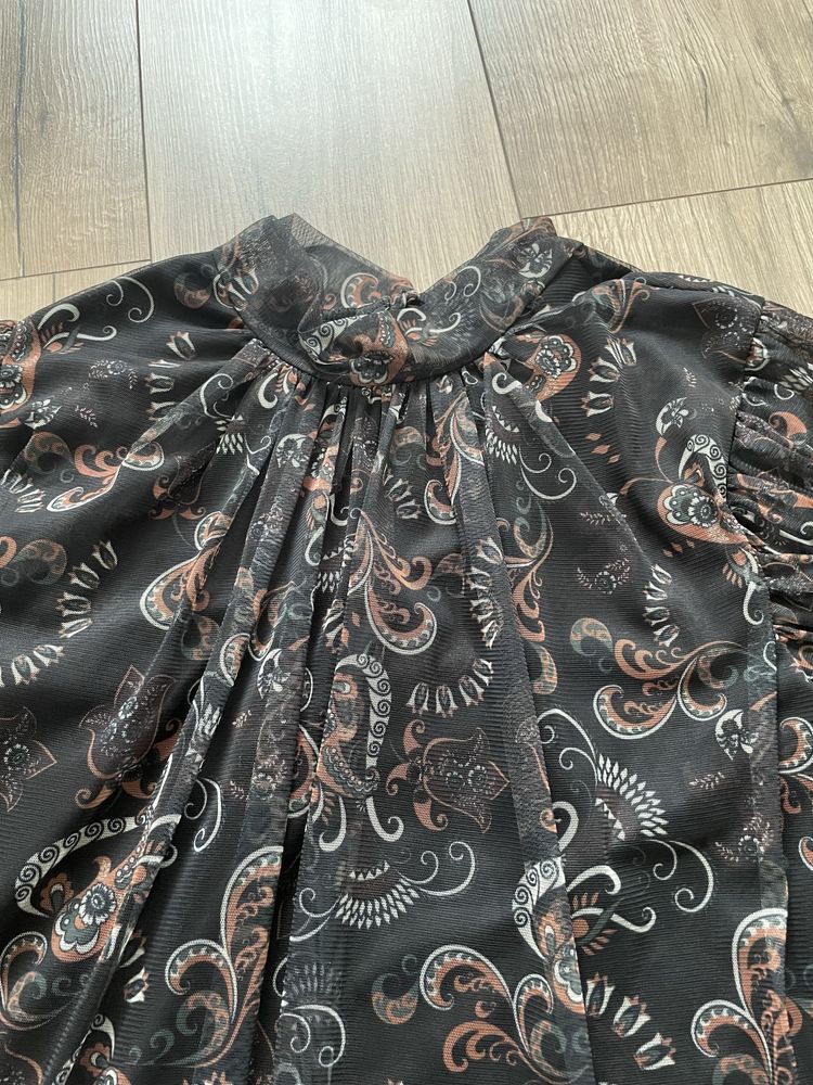 Elegancka bluzka z wiskozy, rozmiar uniwersalny