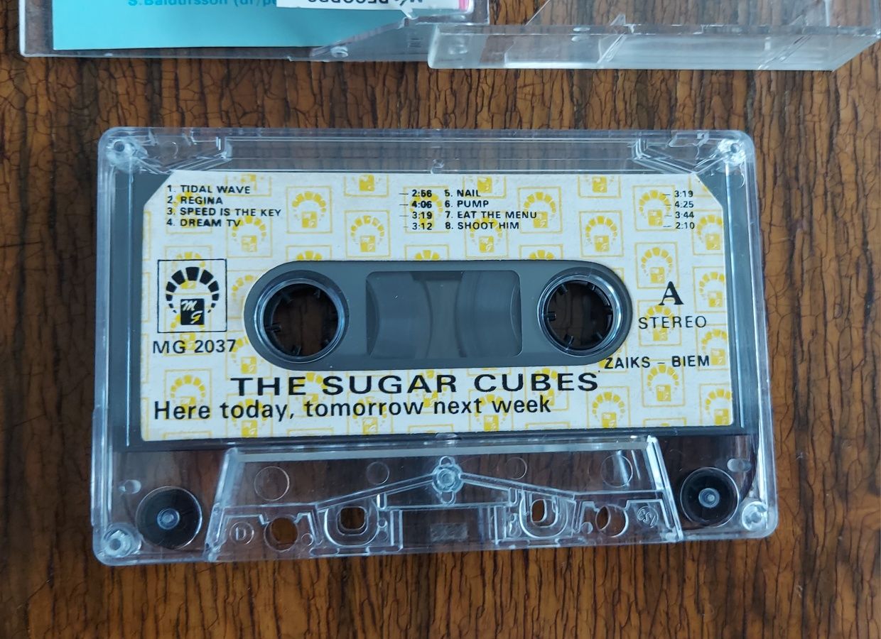 The Sugarcubes Here today, tomorrow next week! 1992 kaseta