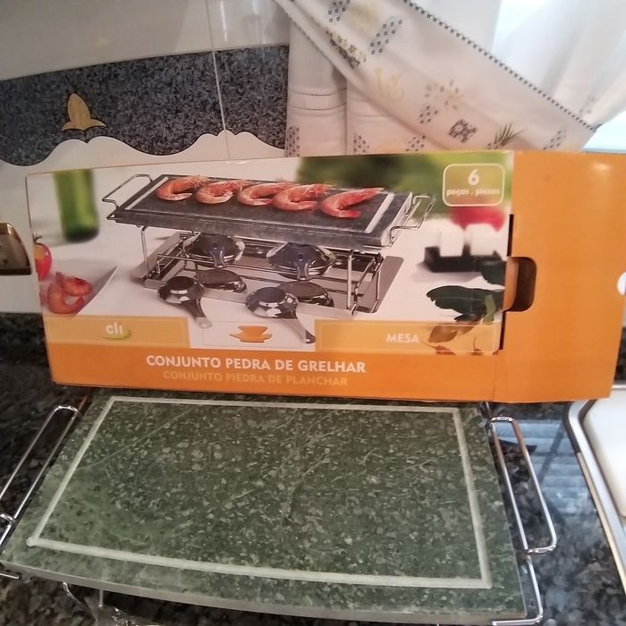 Conjunto Pedra de Grelhar Nova
