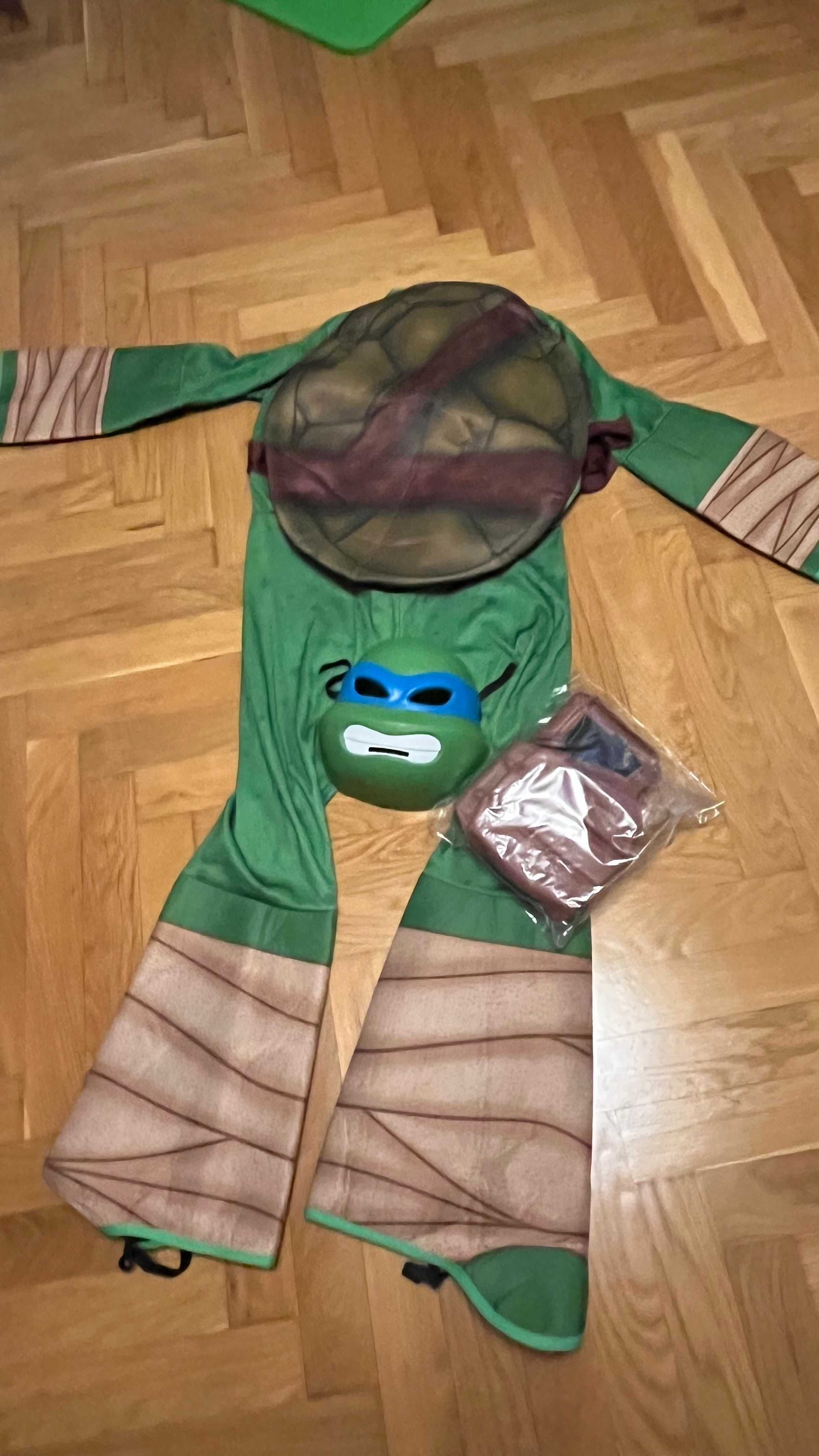 Strój /kostium Teenage Mutant Ninja Turtle Leonardo 8-10 lat 130 cm