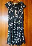 Vestido preto marca Moschino