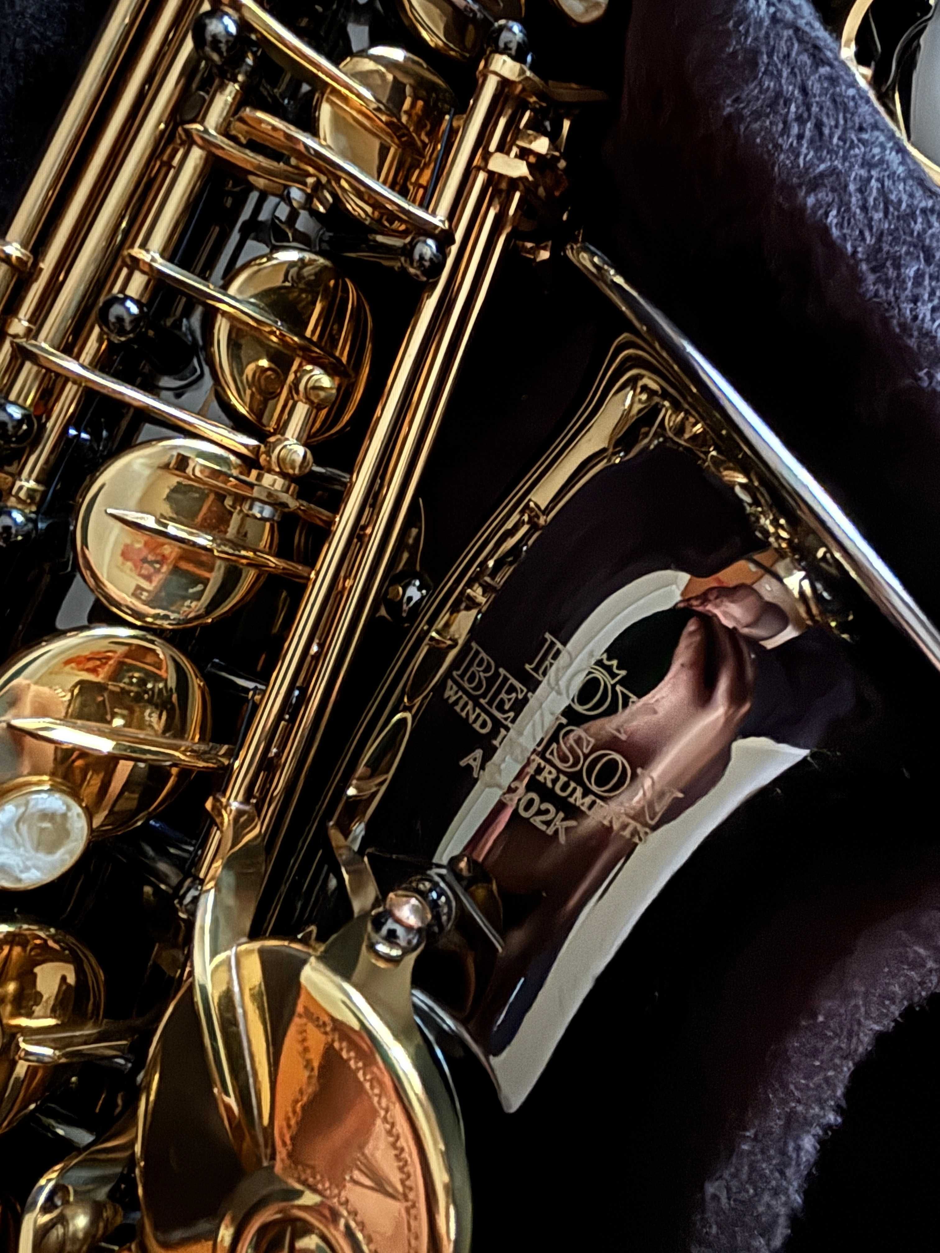 Saxofone Alto Roy Benson AS202K Preto
