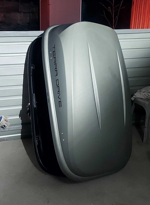 Автобокс Terra Orive 320 серый, б/у.