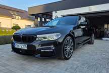BMW Seria 5 520d x-drive M-pakiet Salon PL Bezwypadkowy, seriwis BMW + Koła zimowe