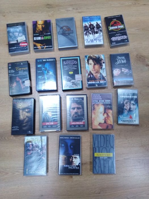 Filmes VHS diversos