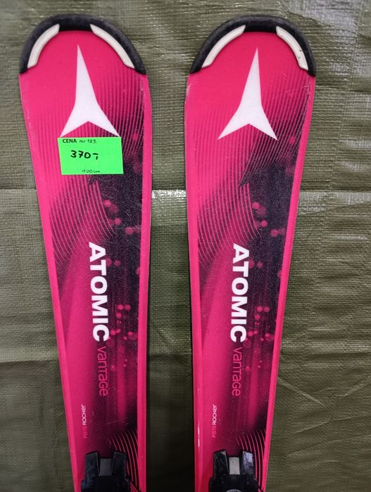 Nr 189 Narty zjazdowe dziecięce Atomic Vantage Girl 100 cm Rocker