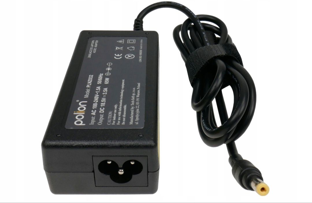 Ładowarka 65W do laptopa HP 18,5V 3,5A wtyk 4,8x1,7mm
