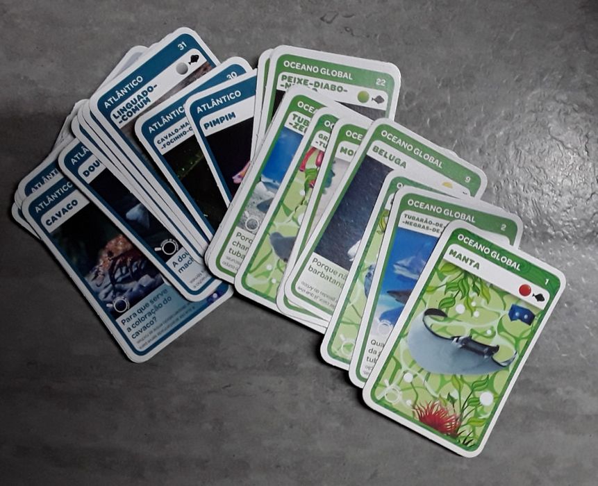 Cartas Pingo Doce - Super Animais 2 (Vida Marinha)