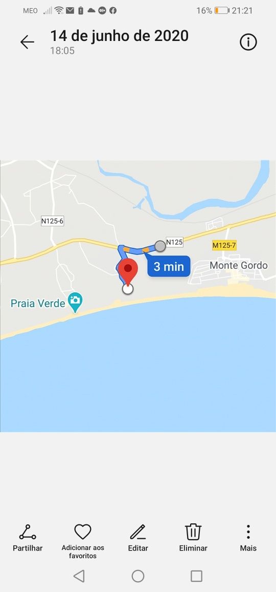 Casa de férias Monte Gordo / Praia Cabeço