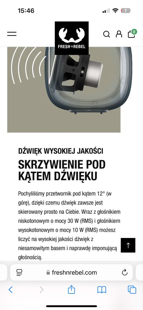 Głośnik bluetooth Fresh n Rebel BOLD L2 od Halogsm