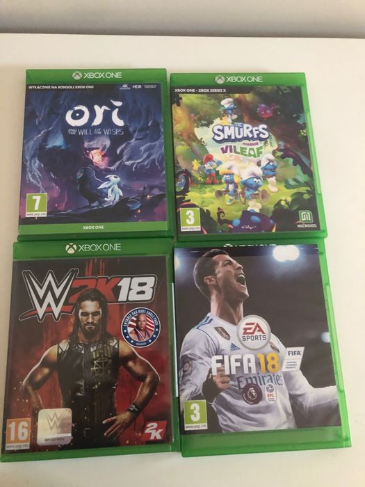 4 gry Xbox one s