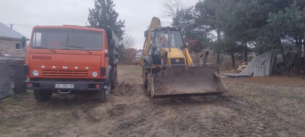 Послуги Камаза та Ескаватора JSB