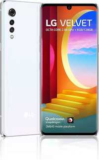 Lg velvet opal white + dual screen