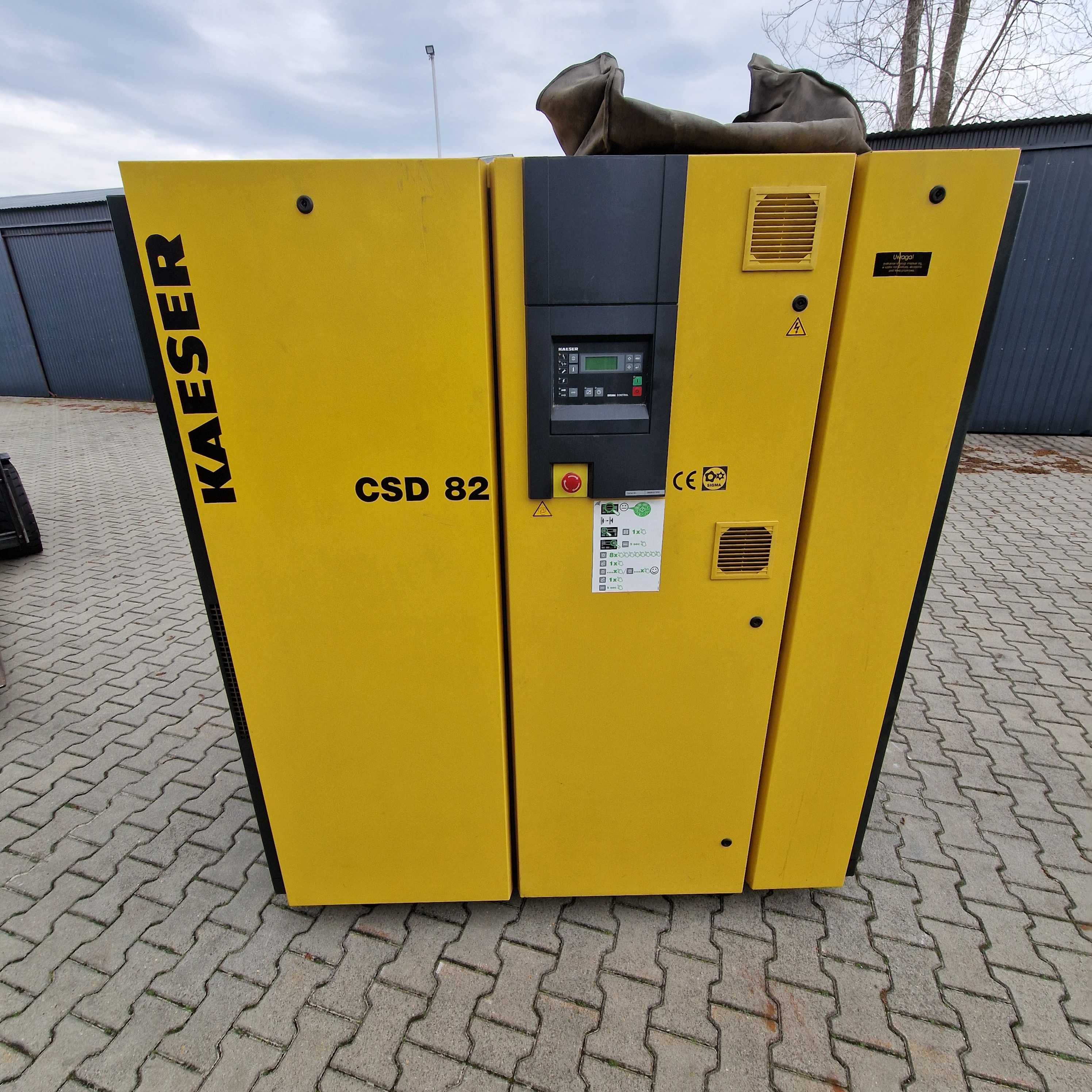 Sprężarka śrubowa Kaeser CSD 82 kompresor śrubowy 45 kW / 8,25 m3/min