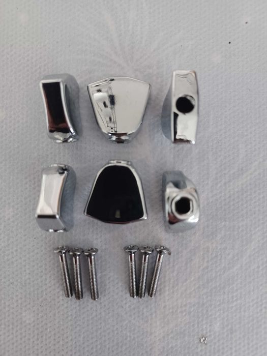 Botões GROVER ROTOMATICS GP102CK Keystone Chrome