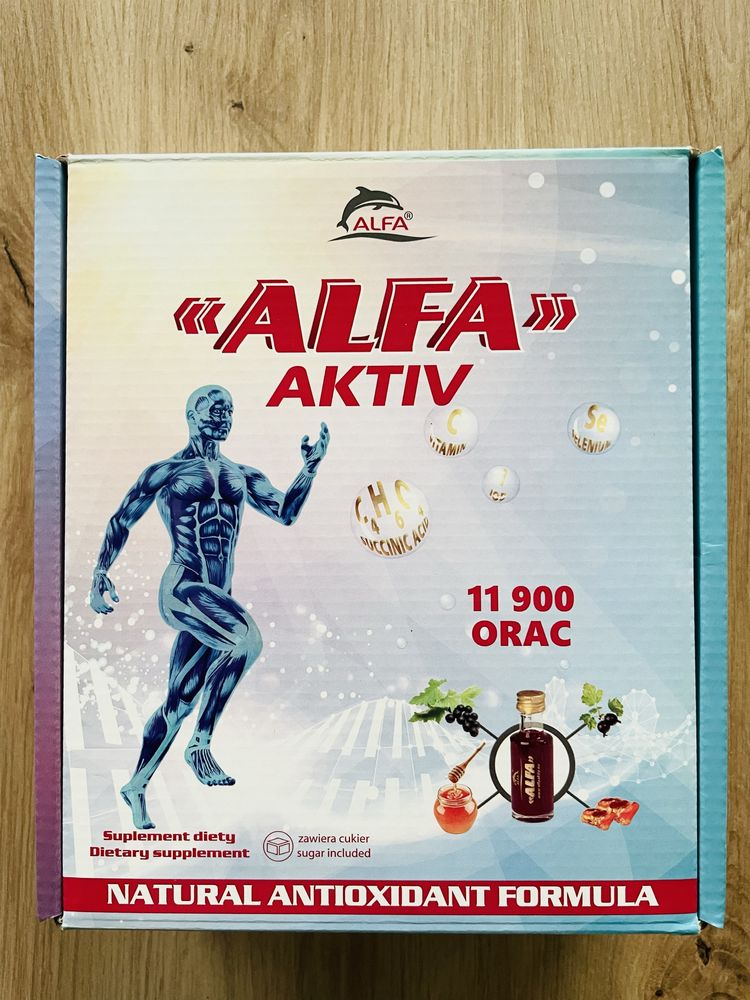 Alfa Aktiv Natural Antioxidant Formula 30 X 20 ml