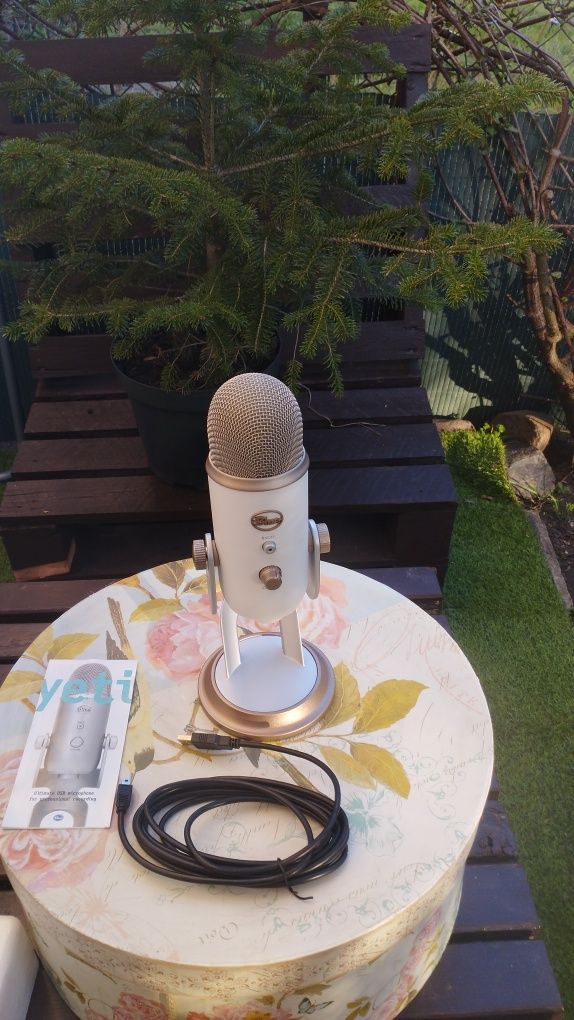 Mikrofon USB Blue Yeti NOWY pojemnościowy, odbiór osobisty Warszawa T