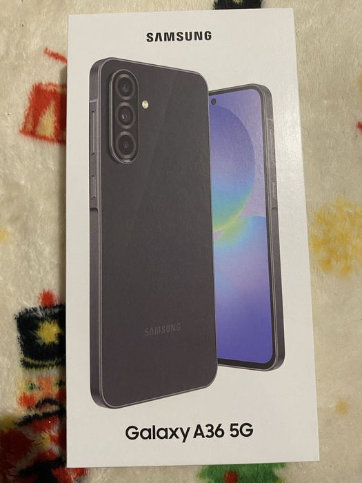 Smartfon SAMSUNG Galaxy A36 5G 6/128GB 6.7" 120Hz Czarny SM-A366B/DS