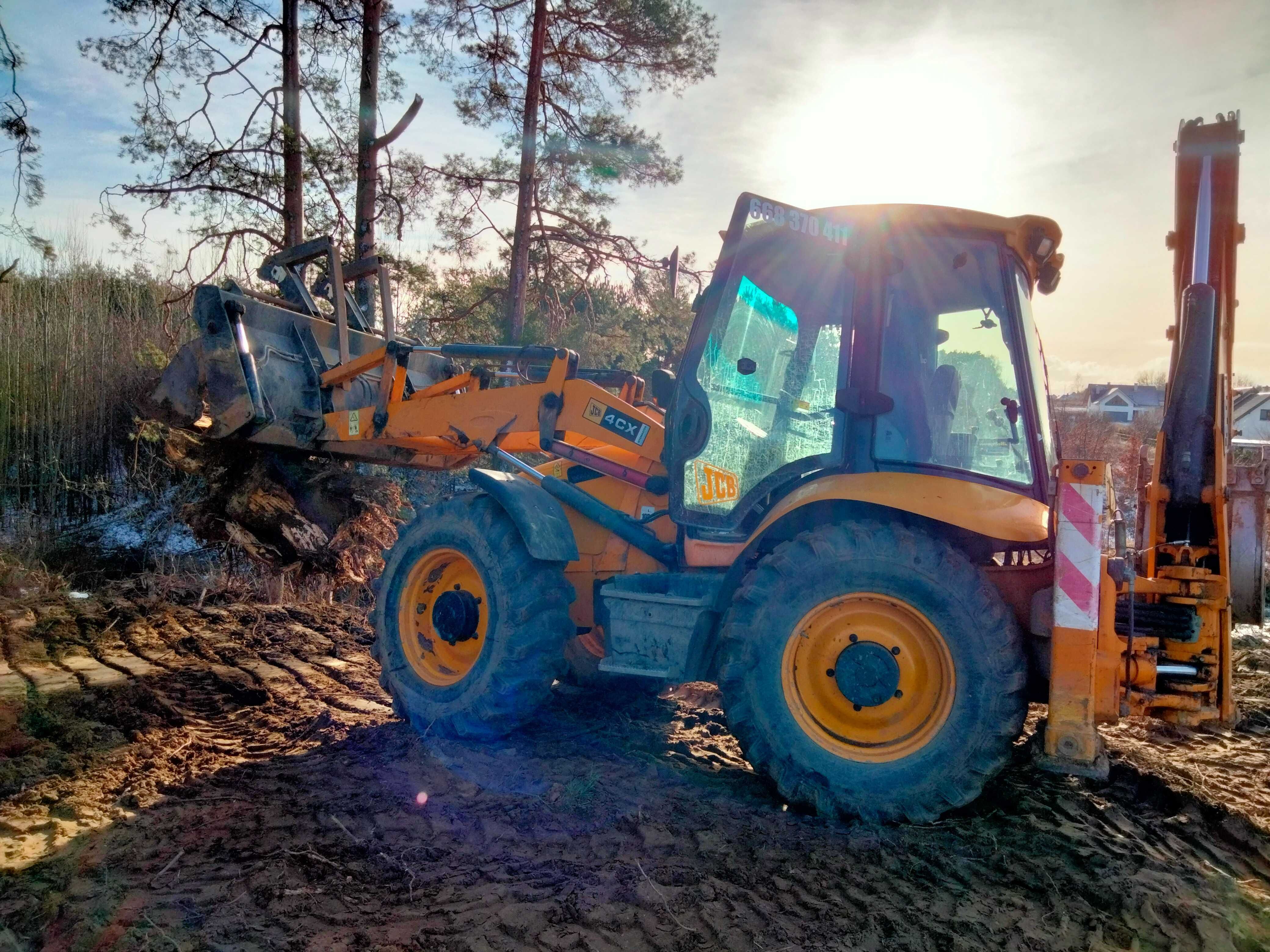 Usługi Koparko-Ładowarką Roboty Ziemne, Olsztyn, Wójtowo i okolice