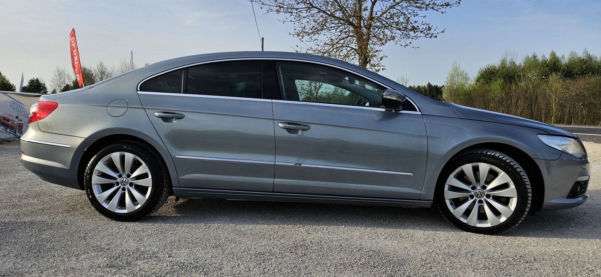 VW PASSAT CC 2008 R 2.0 TDI.Automat.Skóry.Navj.Serwis.Niemcy
