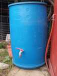 Beczka 200L po zywnosci z zaworem 1/2"