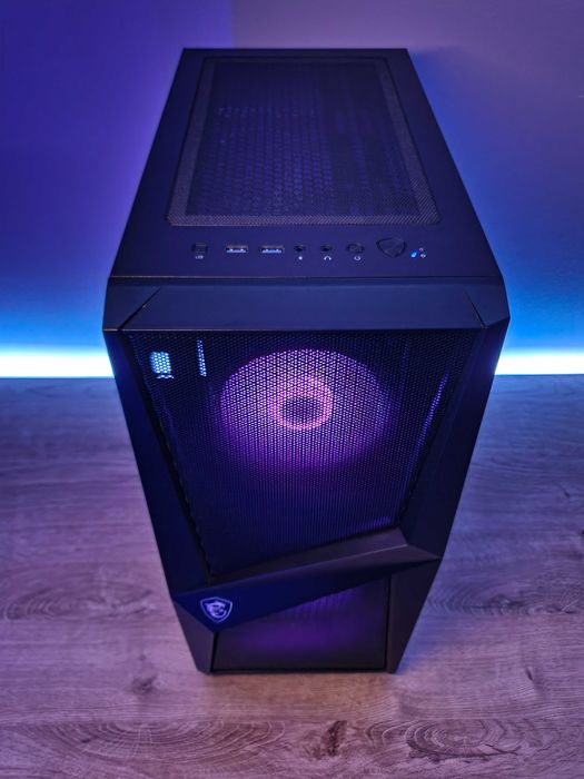 Komputer do Gier 10100F/GTX1650 4GB/16GB DDR4/500NVME+HDD RGB Okazja!