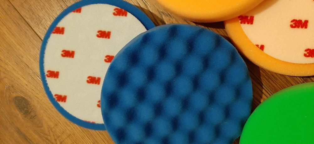 Полировальные круги 3М(Германия)диаметр 150 мм. (ЗЕЛЕНЫХ НЕТ)