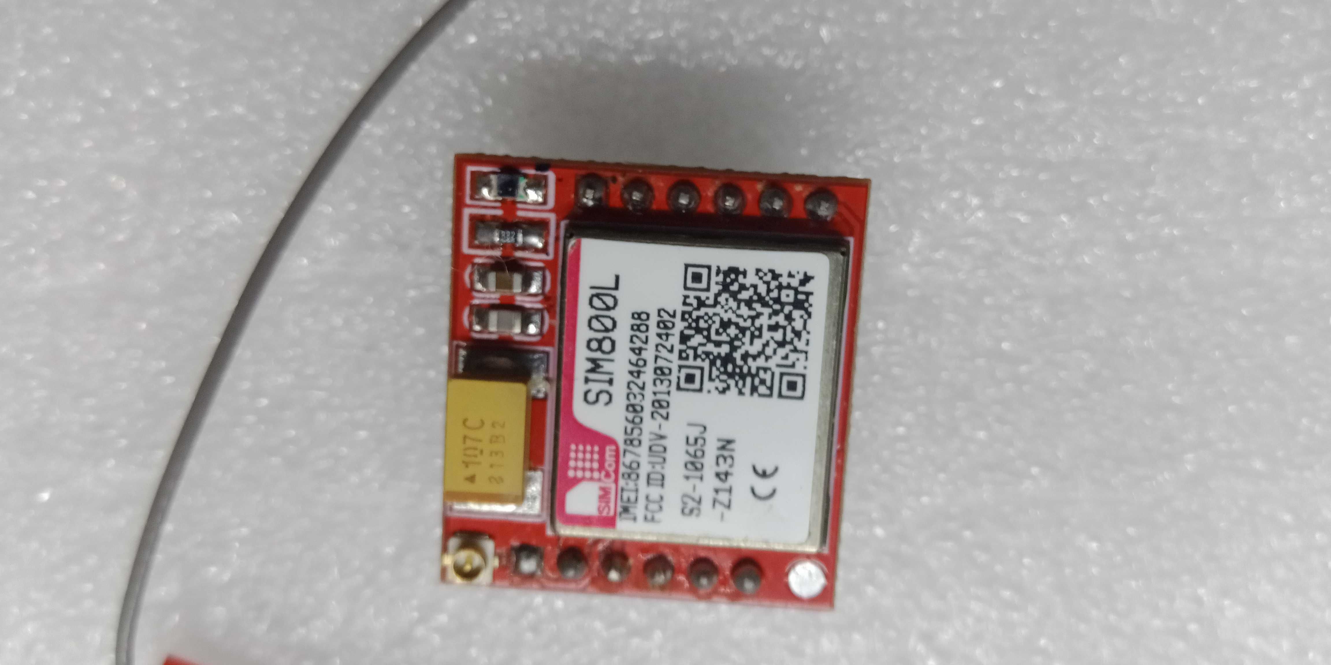 SIM800L - Модуль GSM/GPRS + антена
