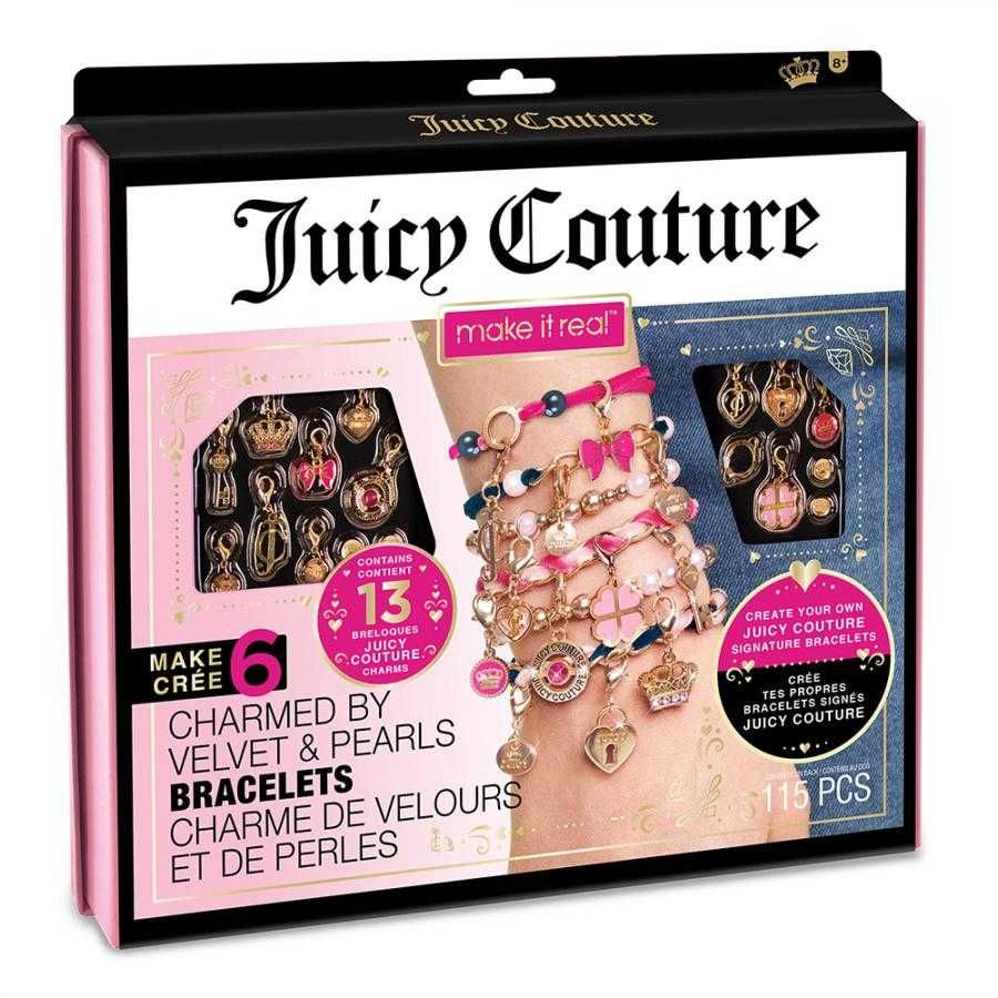 Juicy Couture Браслеты украшены бархатами и жемчужинами
