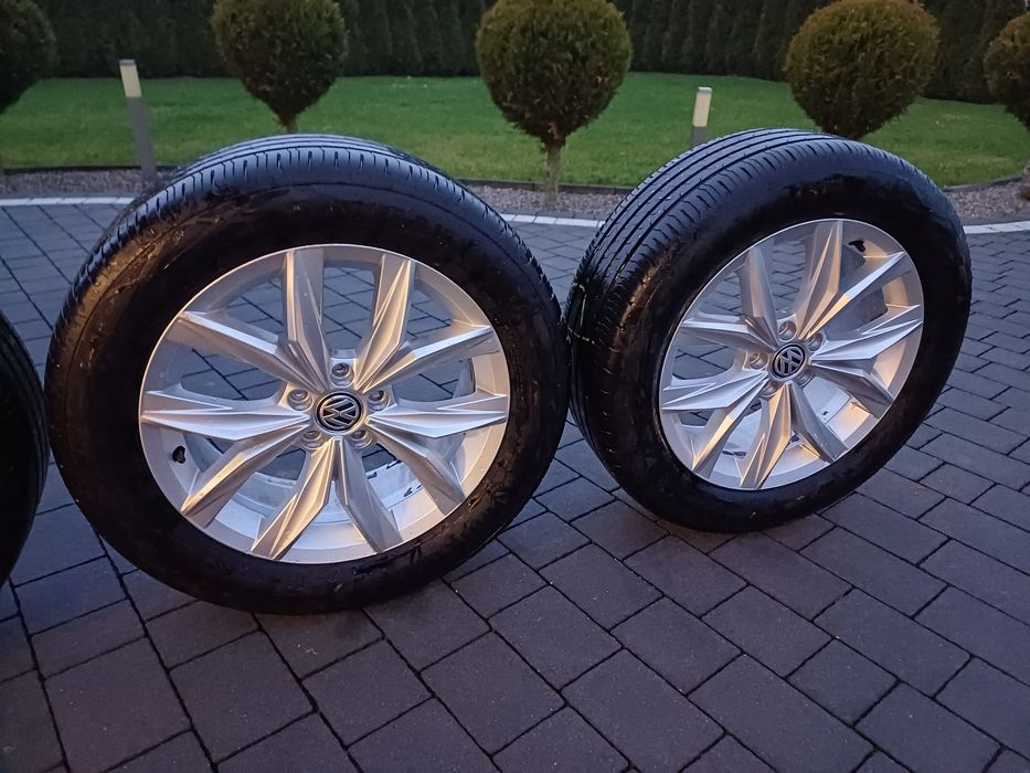 Koła VW 18" 5x112 et43 Opony Continental 235/55 dot 2124