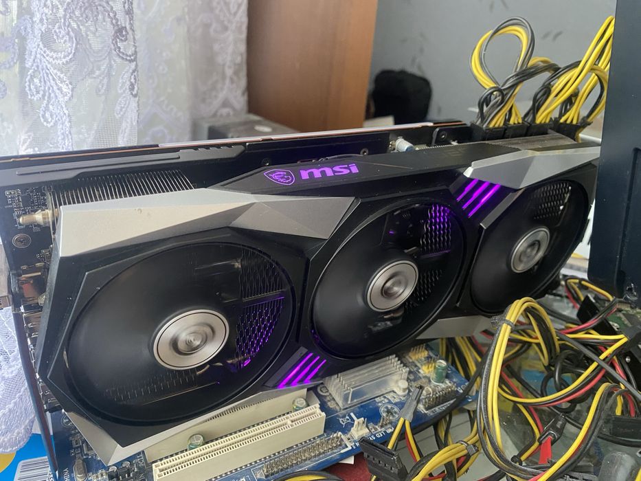 Видеокарта Rx 6800 xt 16 gb Msi Под ремонт