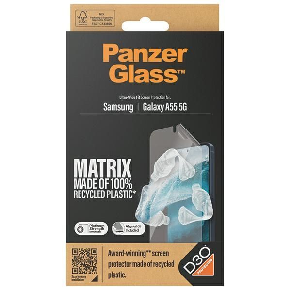 PanzerGlass™ Matrix Ultra-Wide Shield dla Samsung Galaxy A55 5G A556