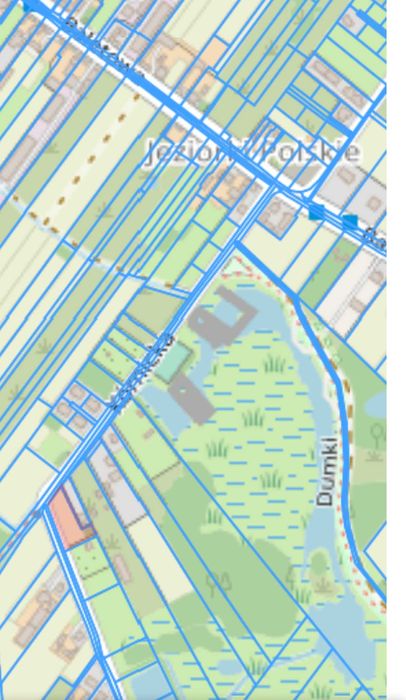 Bezpośrednio NAROŻNA DZIAŁKA na Zielonym Ursynowie NIEDALEKO JEZIORA