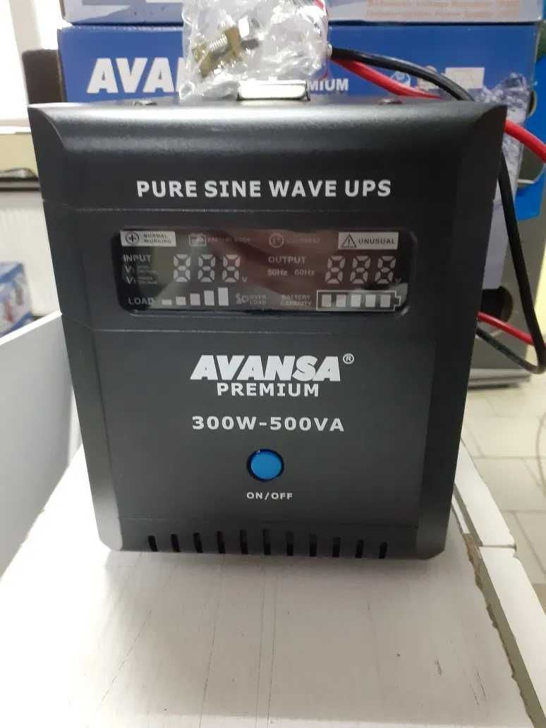 Джерело безперебійного живлення AVANSA 300/500/700/1000W UPS, УПС