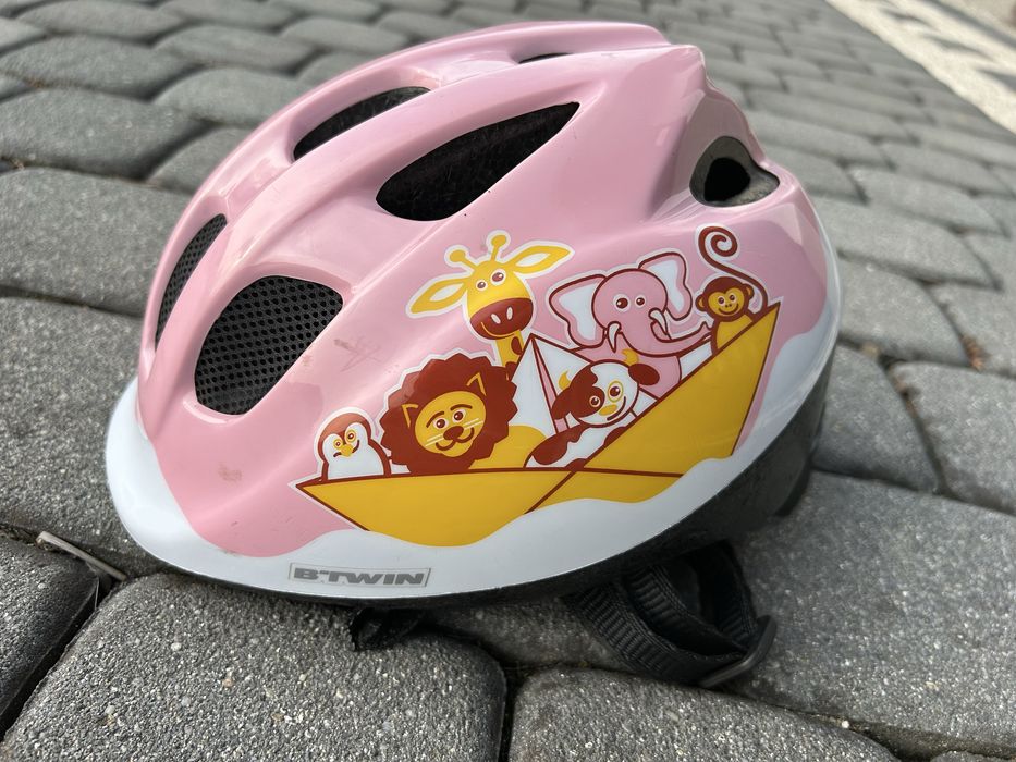 Kask dziecięcy B- Twin 46-53 cm