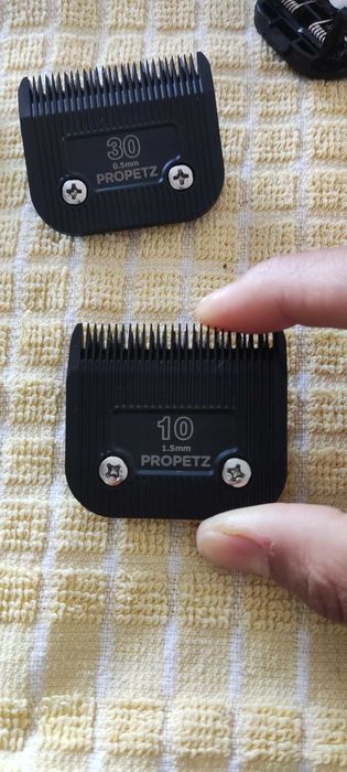 Lâminas para tosa/tosquia Propetz Titanium Super Premium Cerâmica