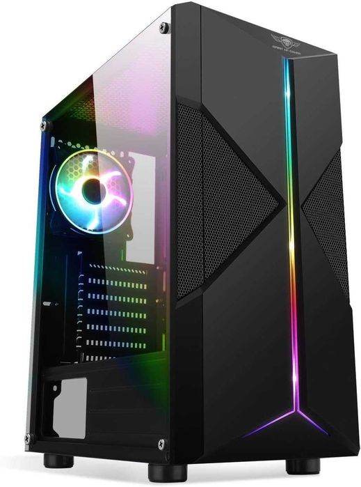 Obudowa Spirit Of Gamer Midi Tower ATX mATX ITX LED RGB