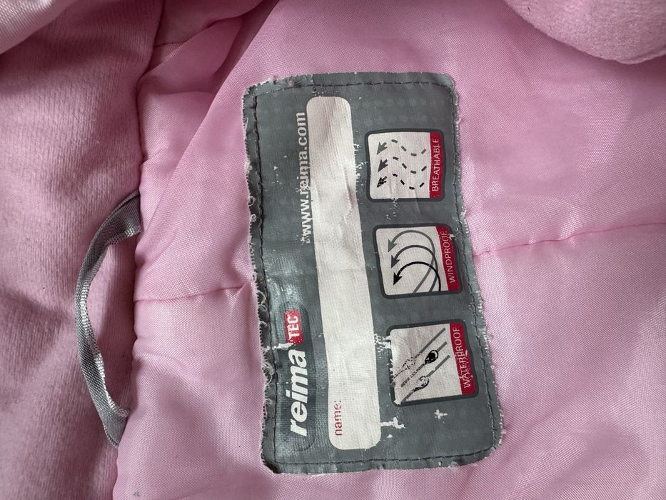 Комбінезон демісезонний Reima 86 рожевого кольору