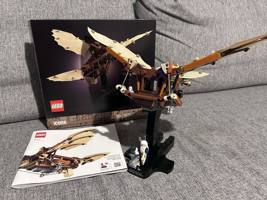 Klocki Lego Icons 10363 Maszyna latająca Leonarda da Vinci