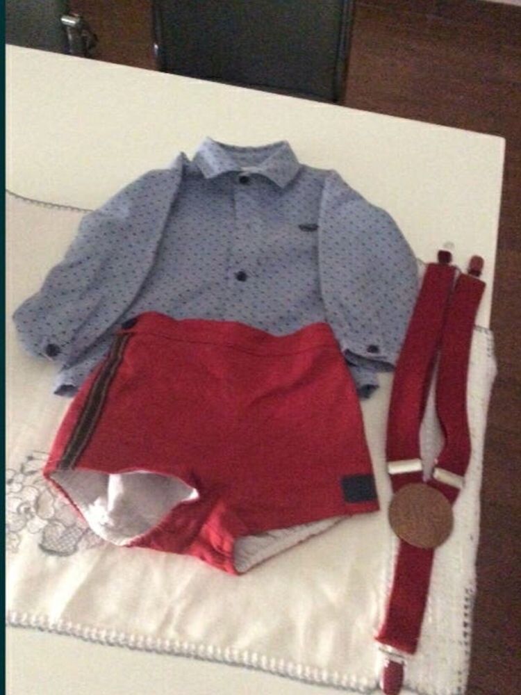 Roupa menino de marca espanhola e Ralph Lauren