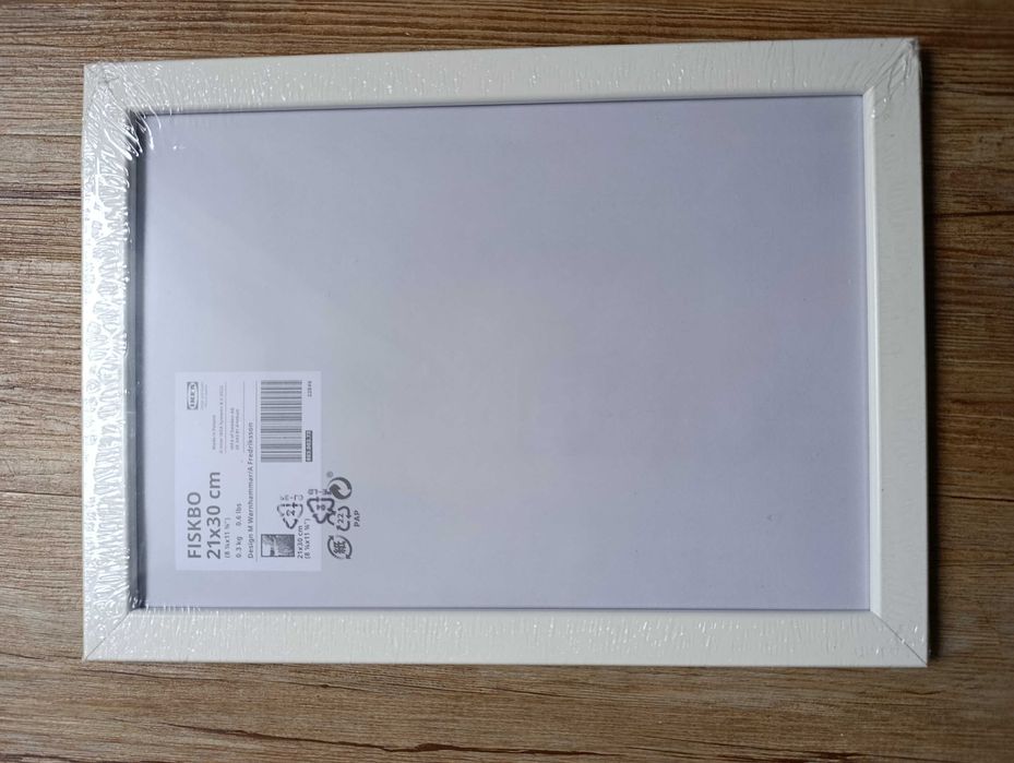 Ramka IKEA Fiskbo * 4 sztuki * Różne kolory * rozm. A4