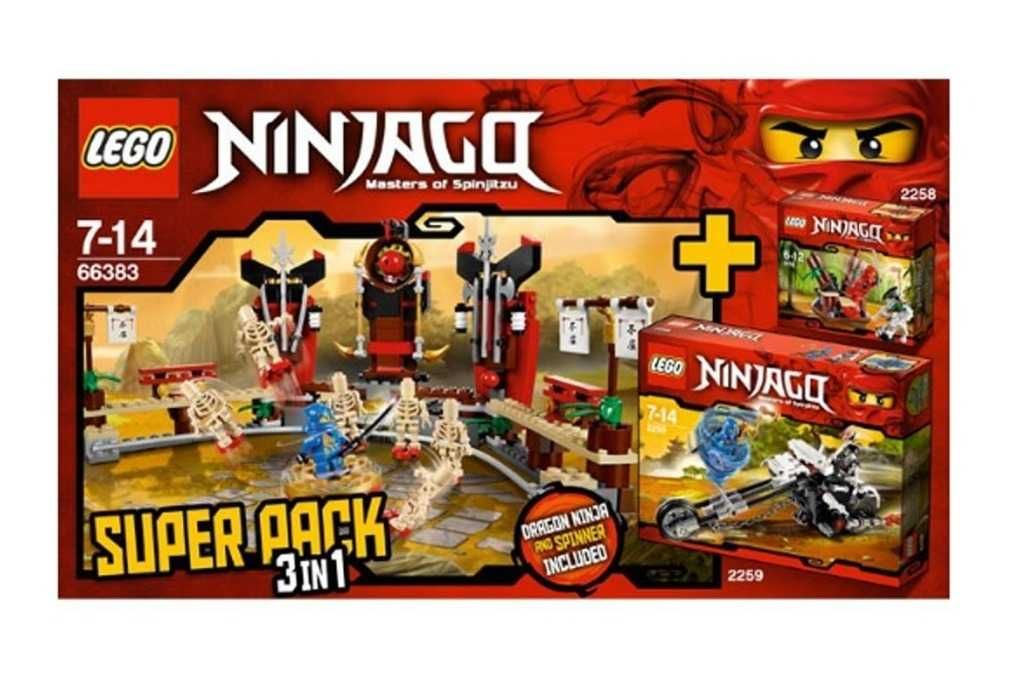 Lego Ninjago Superpack 3 in 1 66383