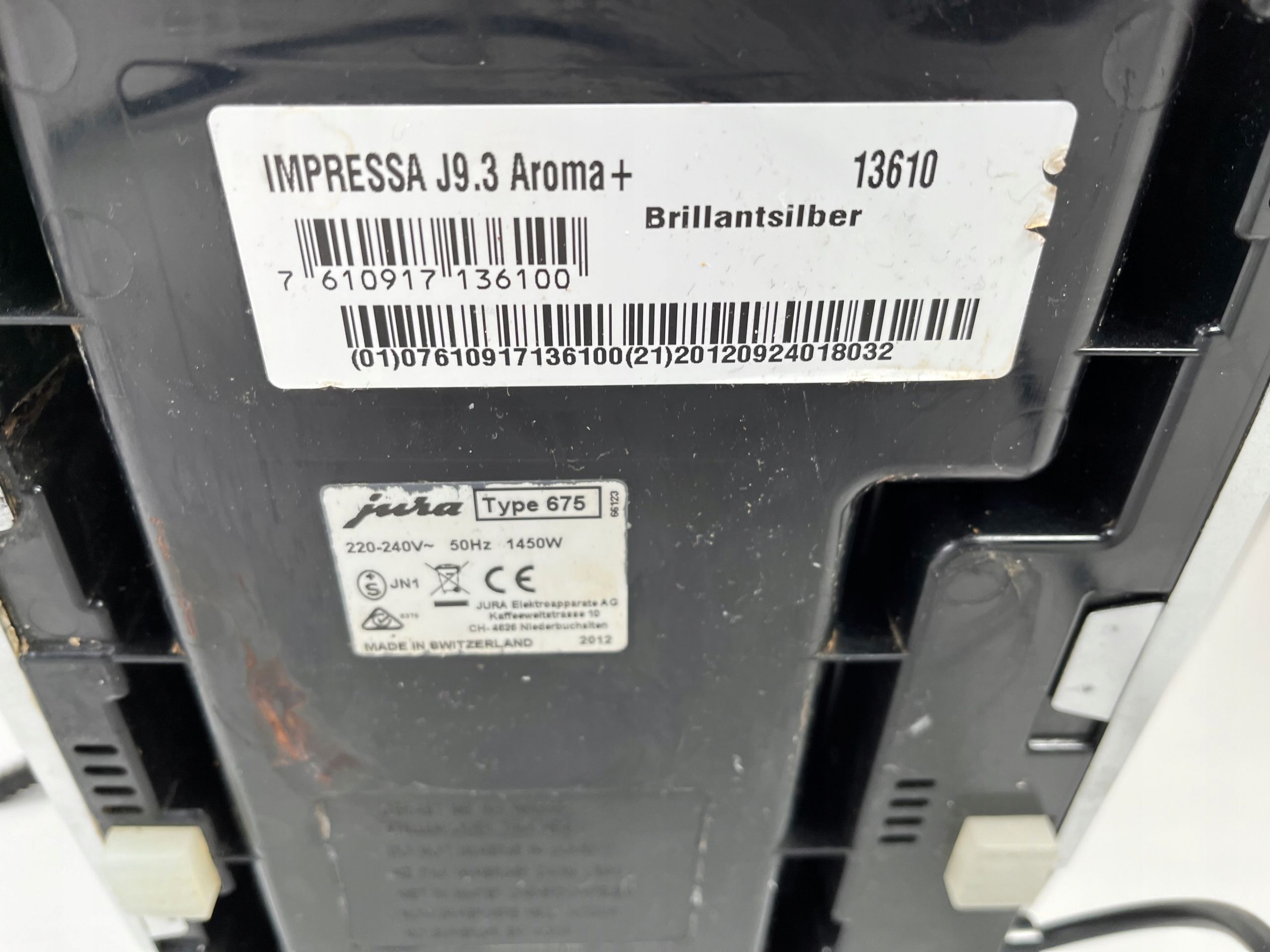 Ekspres ciśnieniowy JURA Impressa J9.3 Aroma+ 13610 Brilliantsilber