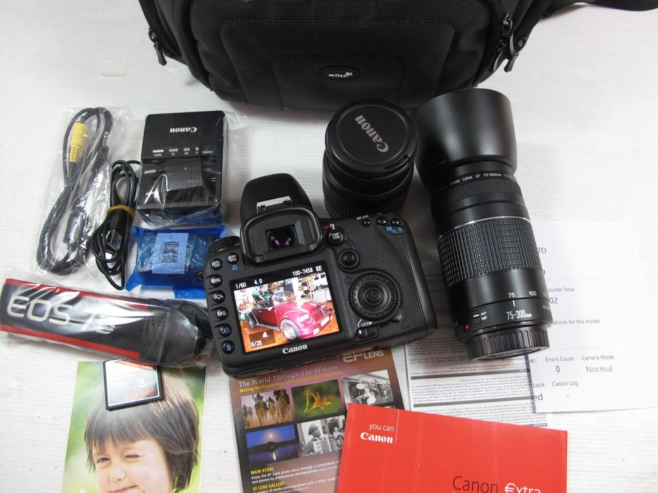 Canon 7D só 5 mil disparos, com ou sem lentes - Ver descrição