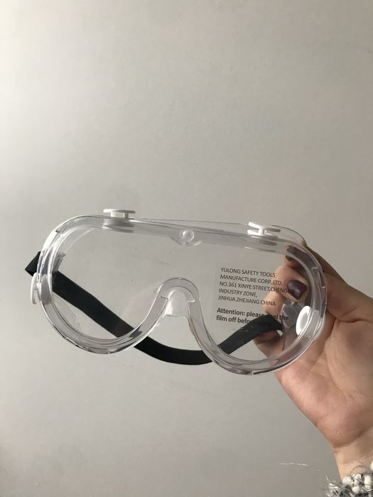 Okulary ochronne gogle nowe