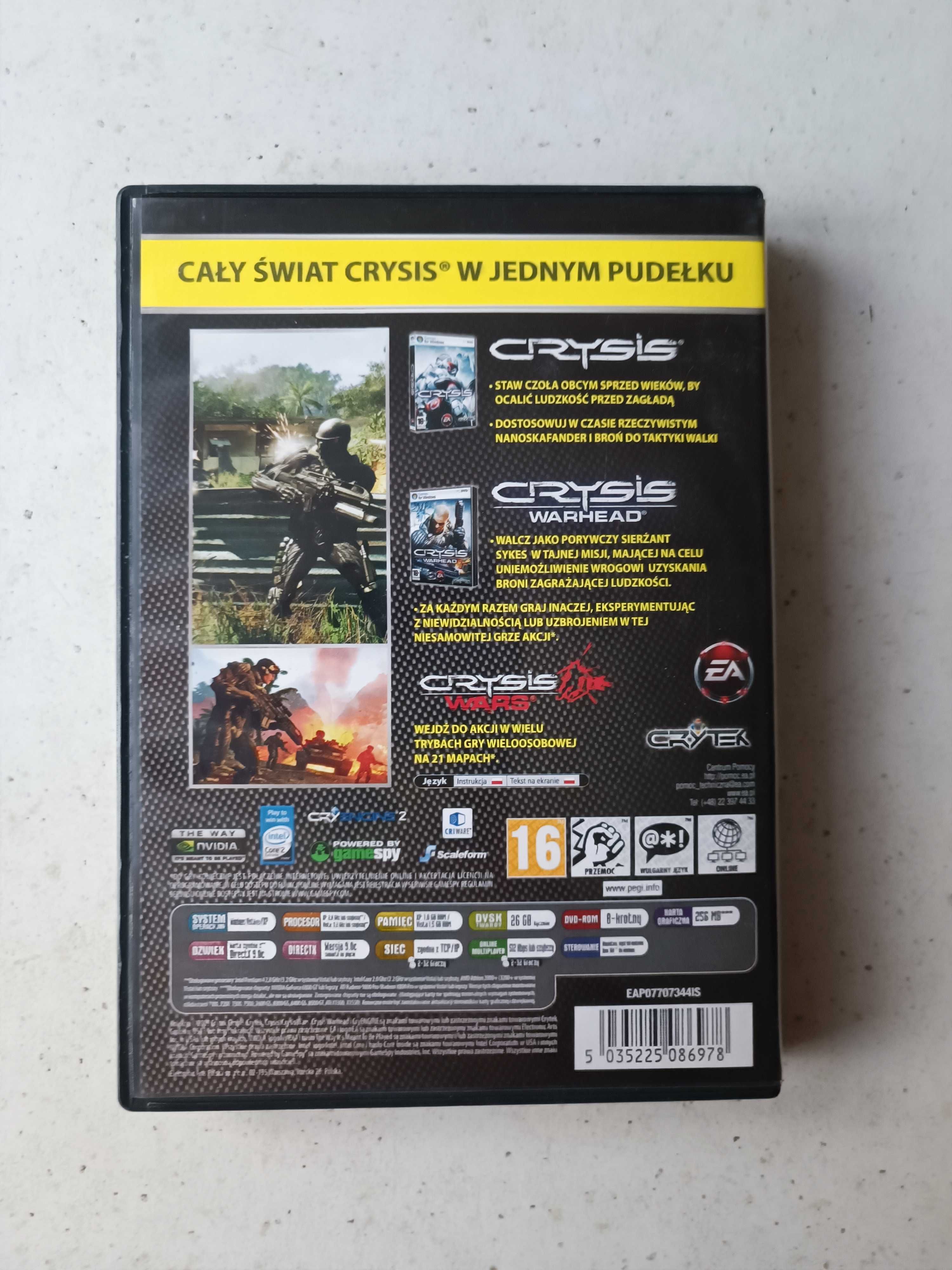 Crysis Maximum Edition PL (Crysis, Crysis: Warhead, Crysis Wars itd)