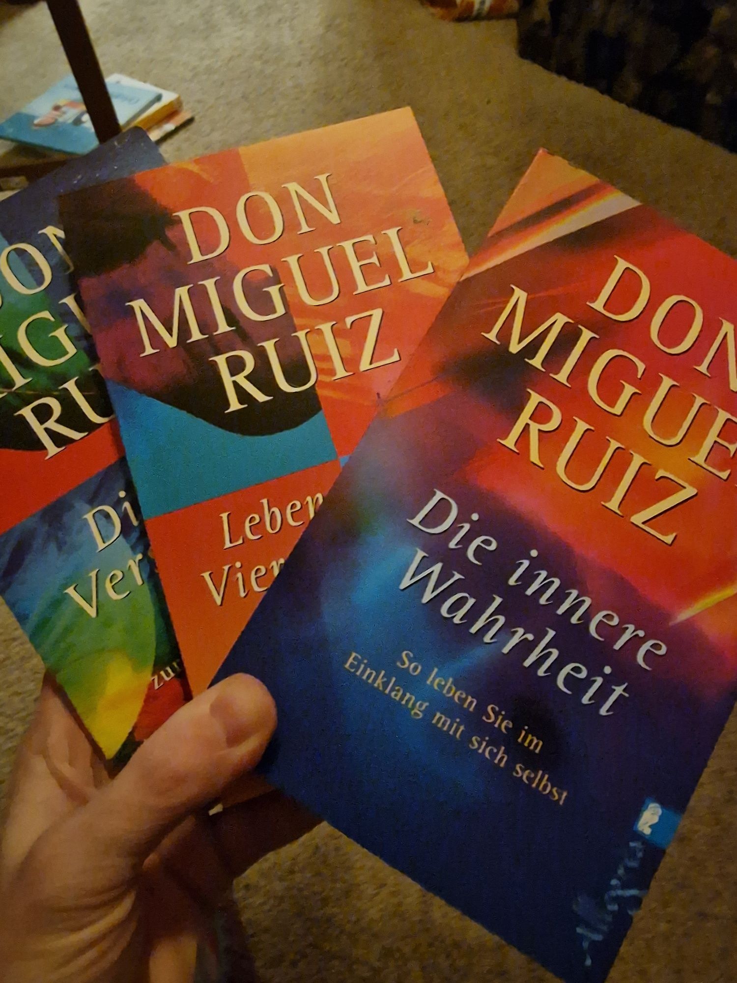Zestaw 3 książek Ruiz po niemiecku