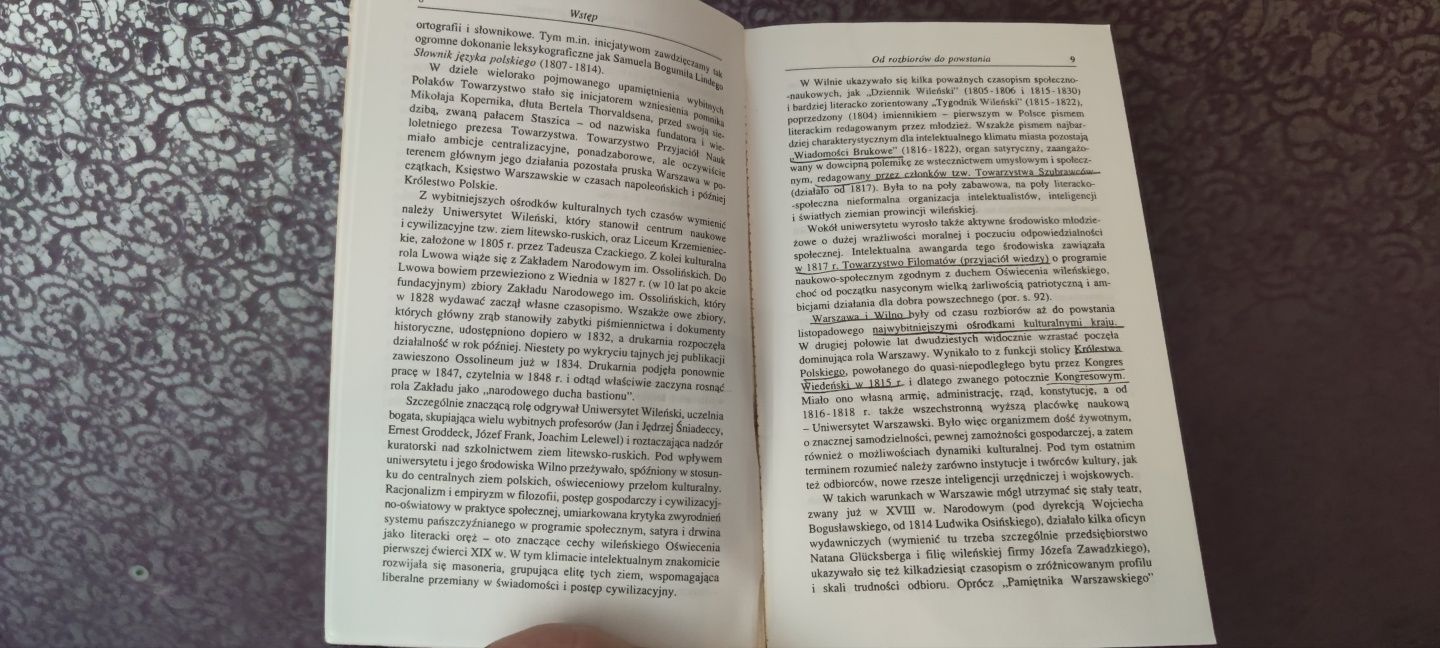 Literatura romantyzmu Alina Witkowska 2003