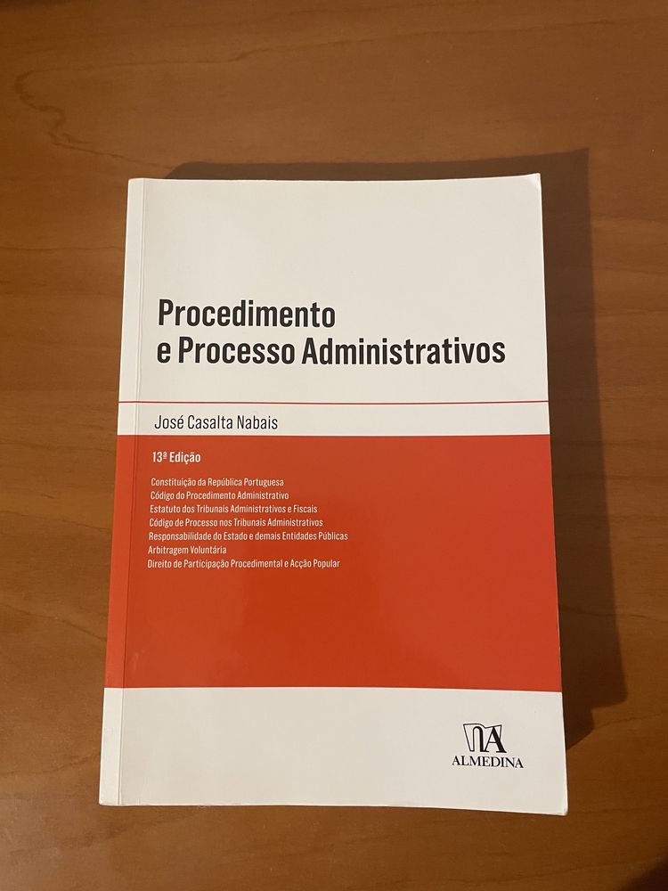 Procedimento e processo administrativos - Almedina