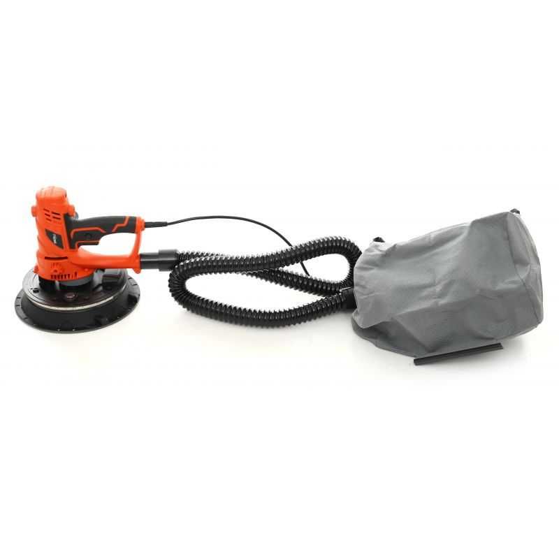Szlifierka do gipsu gładzi tynków 1500W 225mm LED + worek KRAFT&DELE